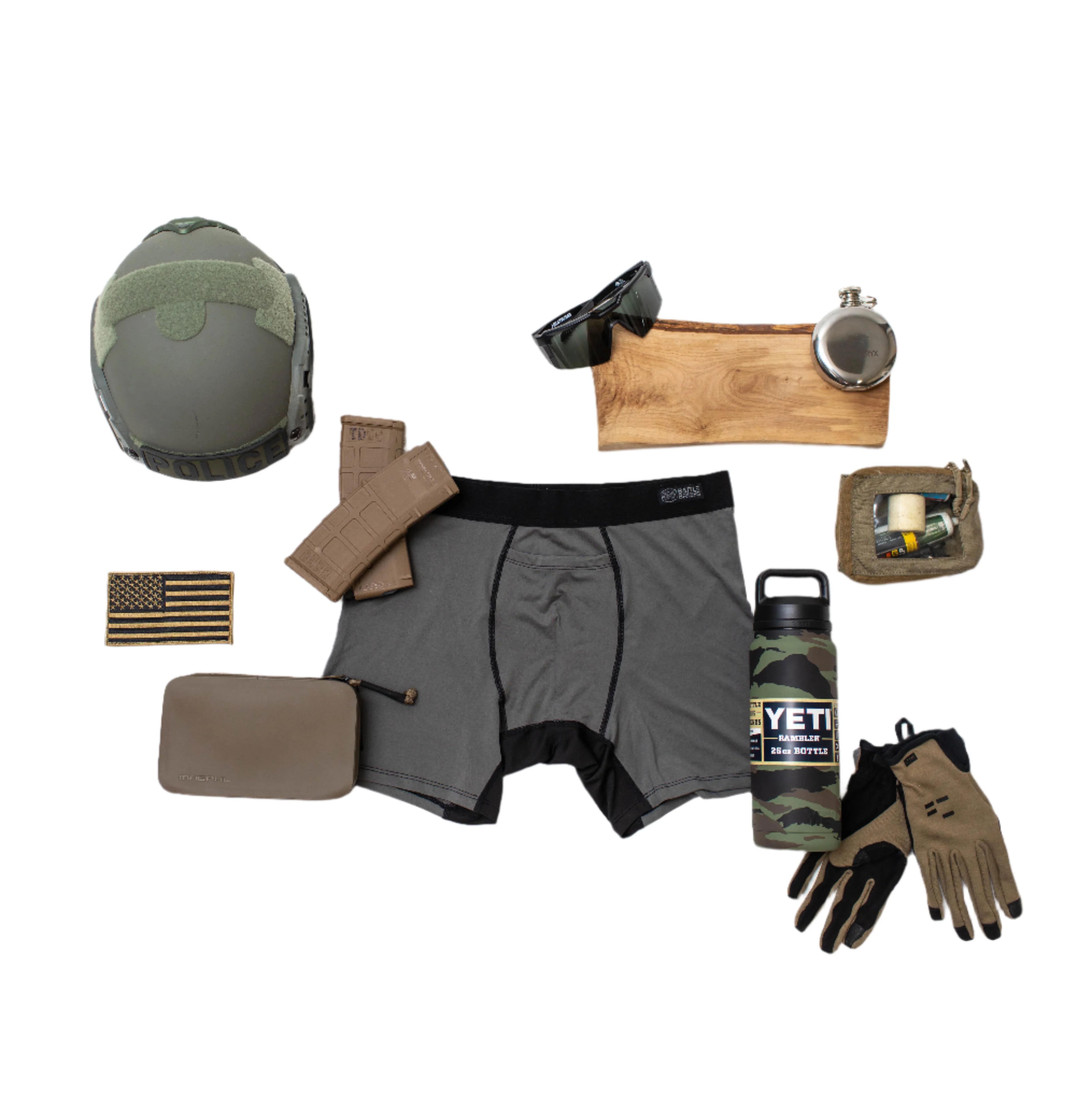 Battle Briefs Men's Core Performance Underwear - Image 28